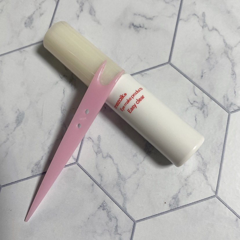 メザイク イージークリア 接着クリアタイプ/メザイク/二重まぶた用アイテムを使ったクチコミ（2枚目）