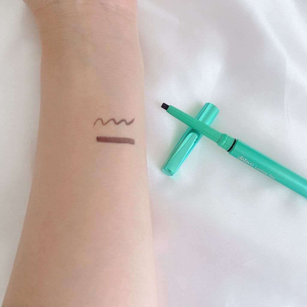 「密着アイライナー」クリームペンシル/デジャヴュ/ペンシルアイライナーを使ったクチコミ（2枚目）