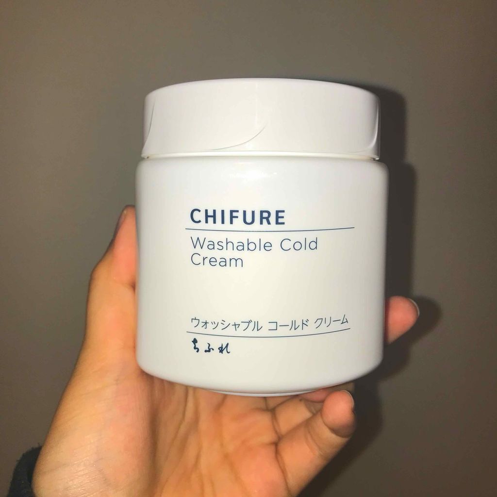 ウォッシャブル コールド クリーム/ちふれ/クレンジングクリームを使ったクチコミ（1枚目）
