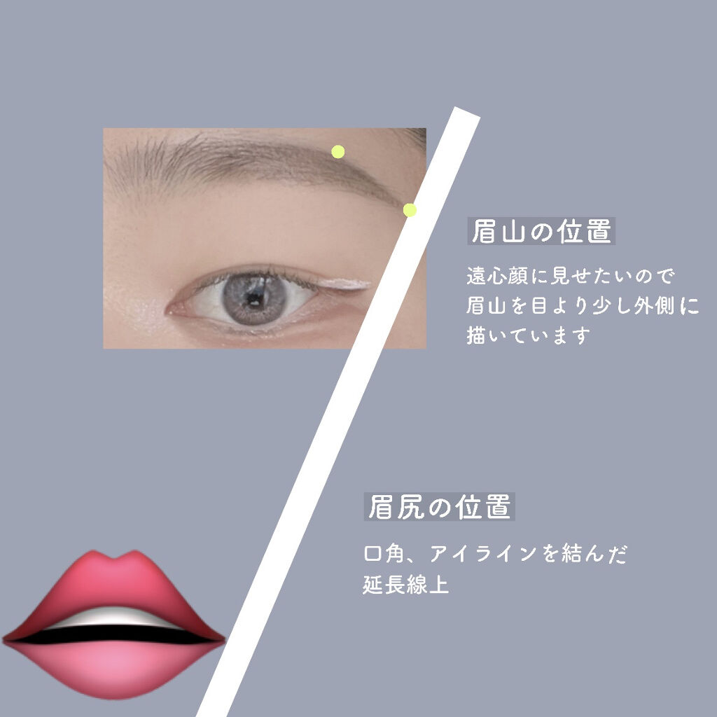 ドローイング アイブロウ ペンシル/ETUDE/アイブロウペンシルを使ったクチコミ（2枚目）