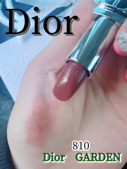 ルージュ ディオール バーム 810 ディオール ガーデン サテン/Dior/リップバームの画像