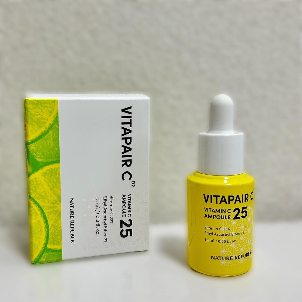 ビタペアC ビタミンC25アンプル/ネイチャーリパブリック/美容液を使ったクチコミ(1枚目)