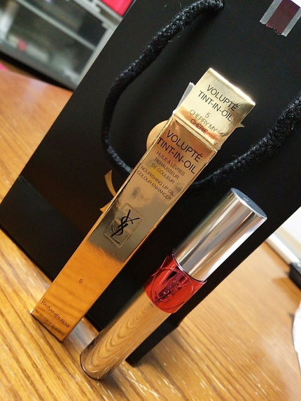 ヴォリュプテ ティントインオイル/YVES SAINT LAURENT BEAUTE/リップグロスを使ったクチコミ(1枚目)