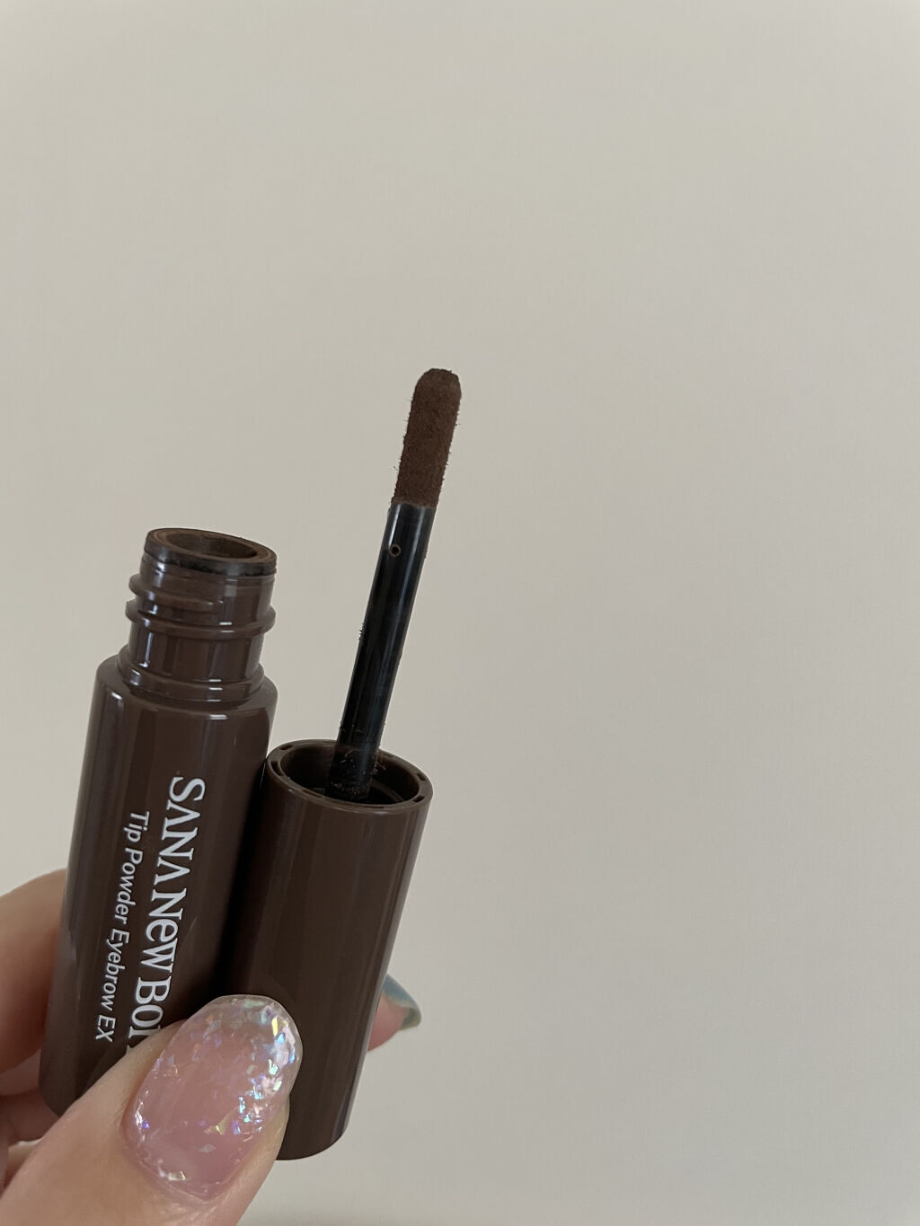 チップパウダーアイブロウEX 03：ロイヤルブラウン/サナ ニューボーン/アイブロウペンシルを使ったクチコミ（2枚目）