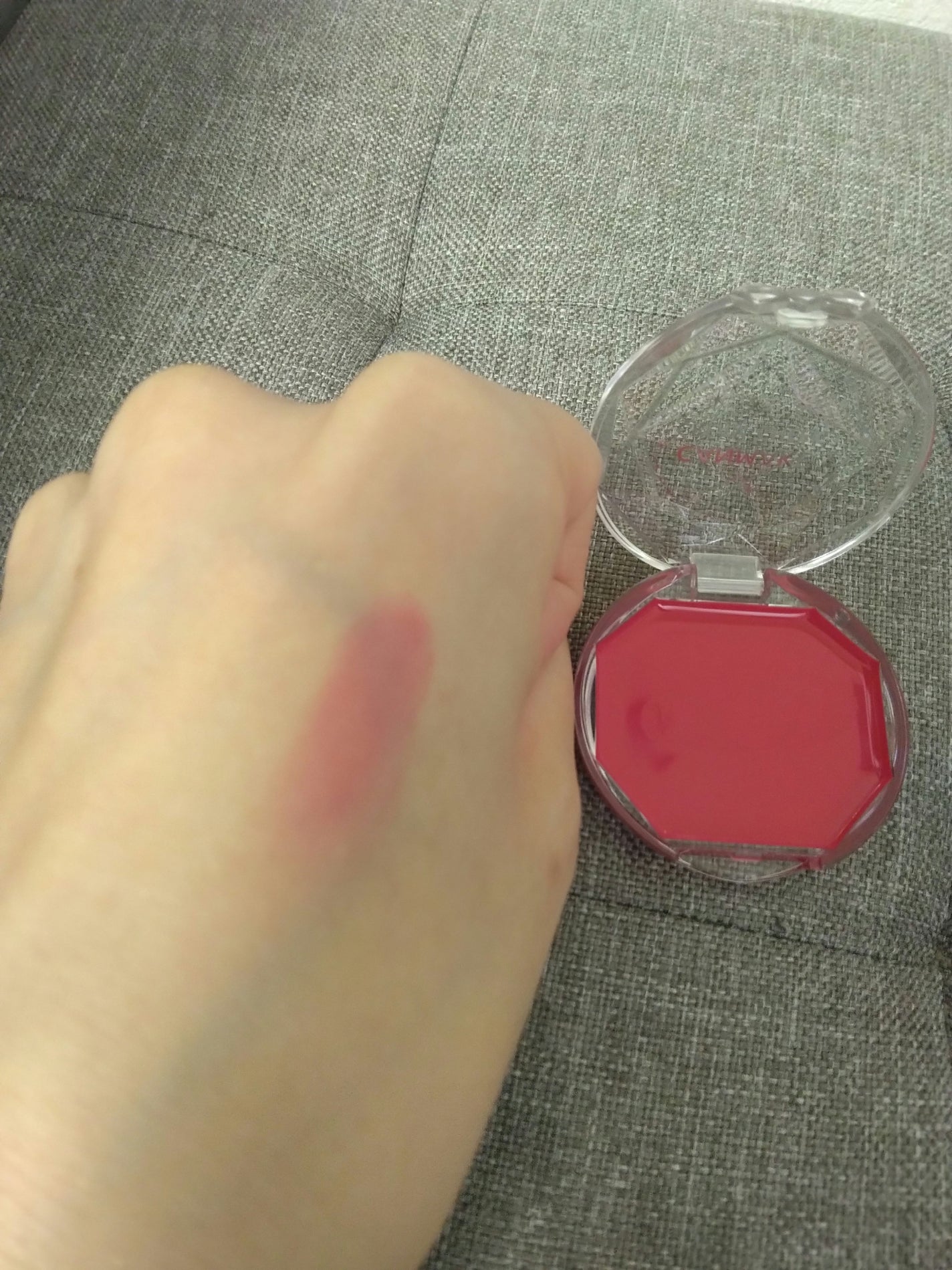 クリームチーク(クリアタイプ)/キャンメイク/ジェル・クリームチークを使ったクチコミ(4枚目)