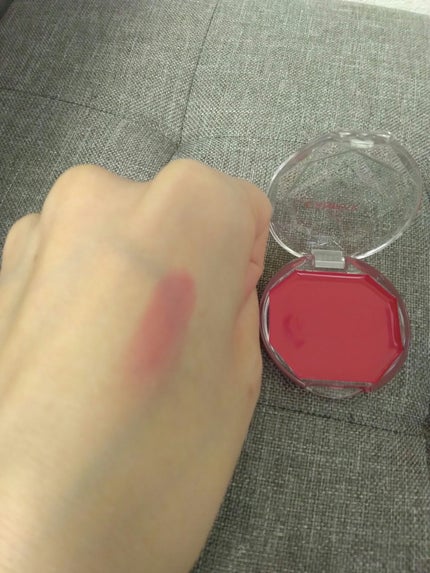 クリームチーク(クリアタイプ)/キャンメイク/ジェル・クリームチークを使ったクチコミ(4枚目)