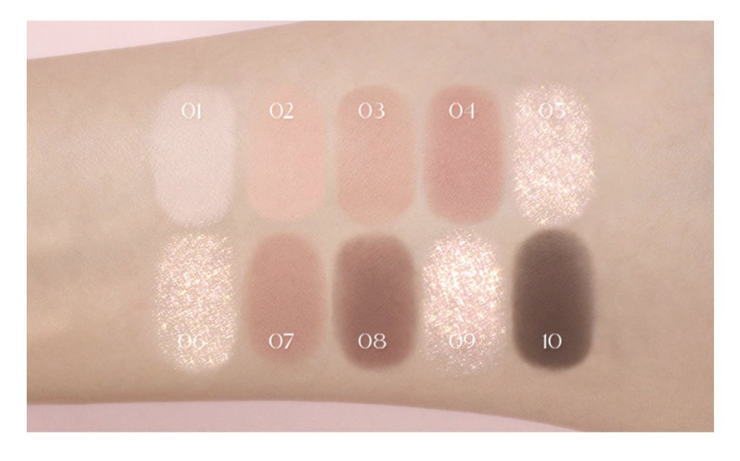 エッセンシャルアイパレット 02 ユアーピーチ/BBIA/マルチパレットを使ったクチコミ（3枚目）