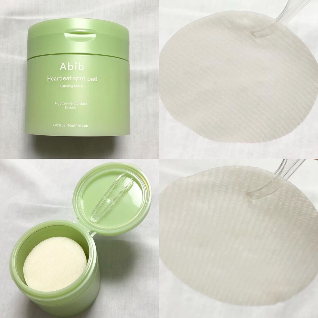 ドクダミカーミングタッチスポットパッド/Abib /トナーパッドを使ったクチコミ（3枚目）