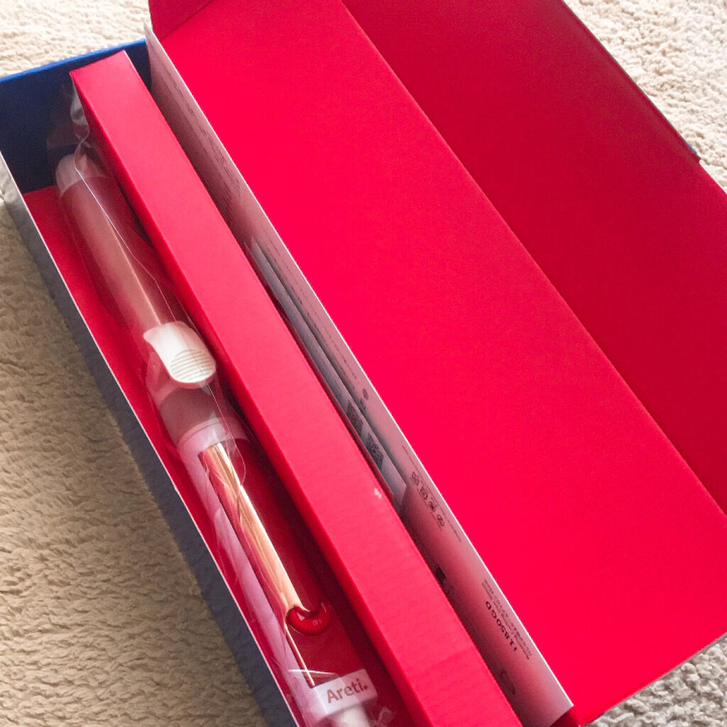 アクシス カール ヘアアイロン i1850GD 30mm/Areti./カールアイロンを使ったクチコミ（3枚目）