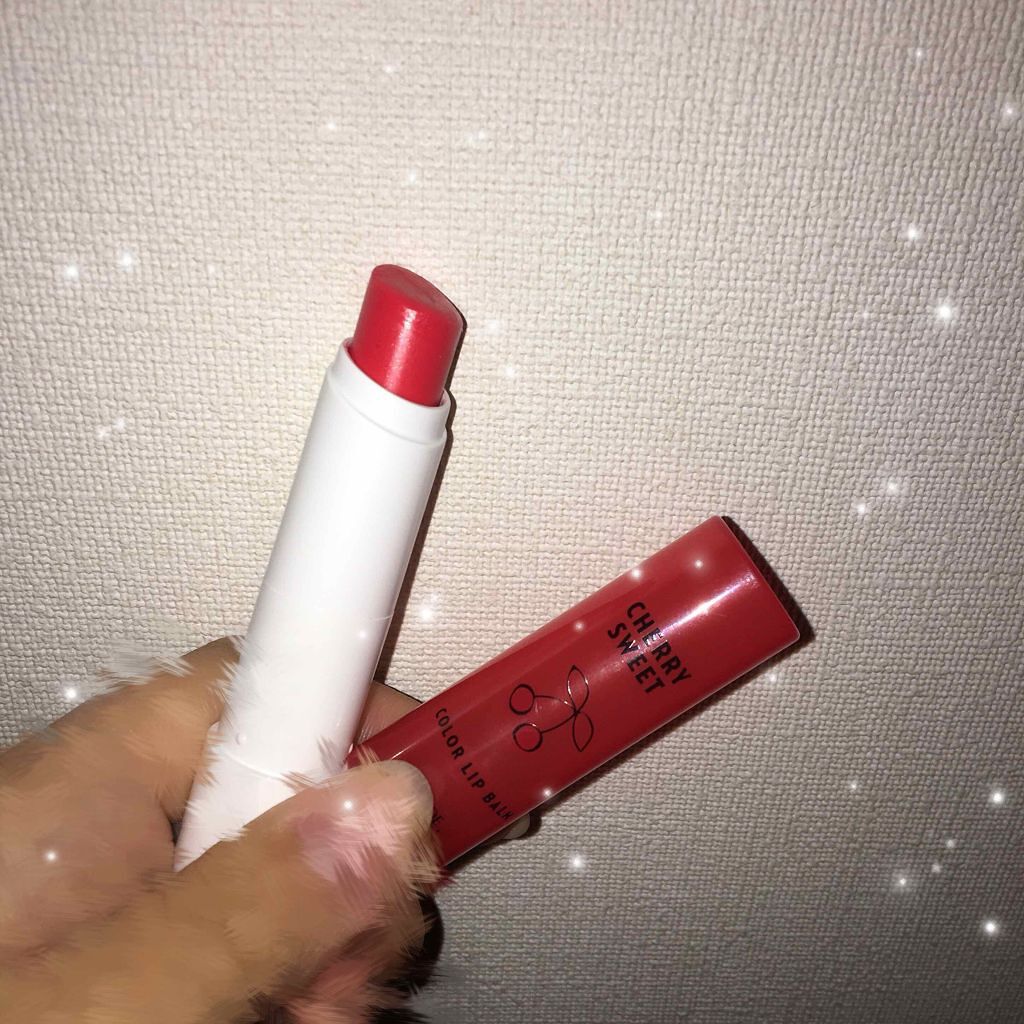 チェリースイート カラーリップバーム/ETUDE/口紅を使ったクチコミ（1枚目）