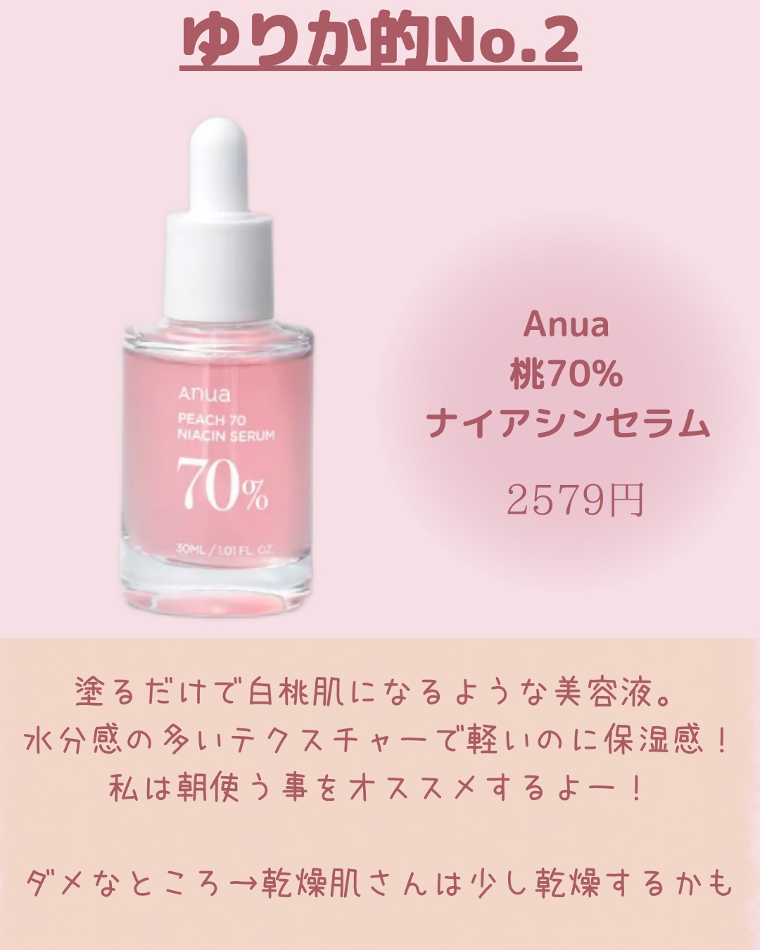 ガラクナイアシン2.0エッセンス/manyo/美容液を使ったクチコミ（1枚目）