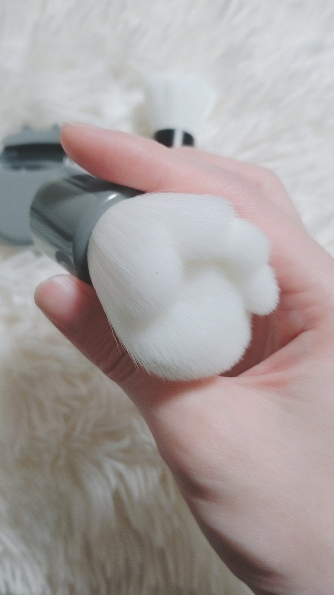 Nyarming ねこのメイクブラシ/貝印/メイクブラシを使ったクチコミ(9枚目)