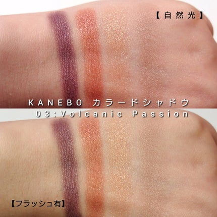 カラードシャドウ/KANEBO/アイシャドウパレットを使ったクチコミ(5枚目)