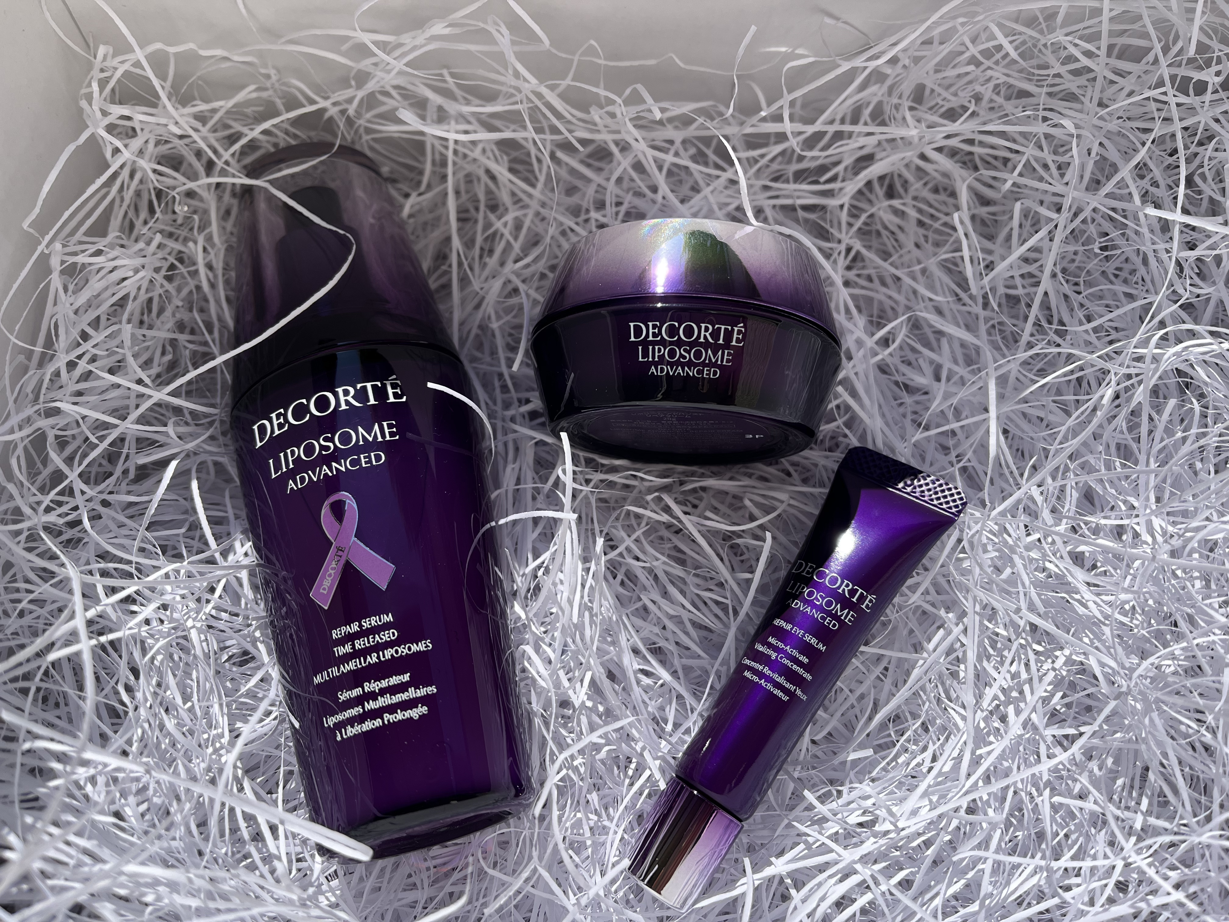 リポソーム アドバンスト パープルリボン セット/DECORTÉ/スキンケアキットを使ったクチコミ（2枚目）