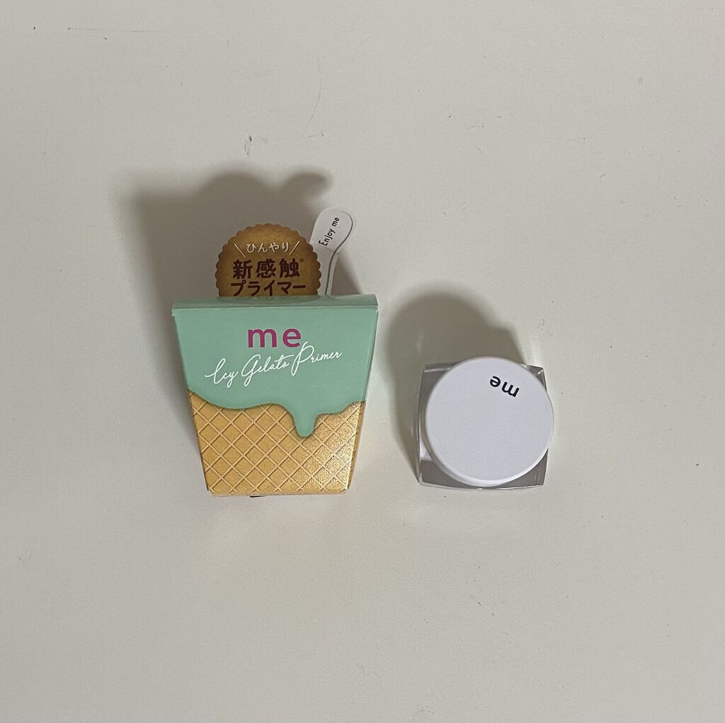 ひんやりジェラートプライマー/Me/化粧下地を使ったクチコミ（1枚目）