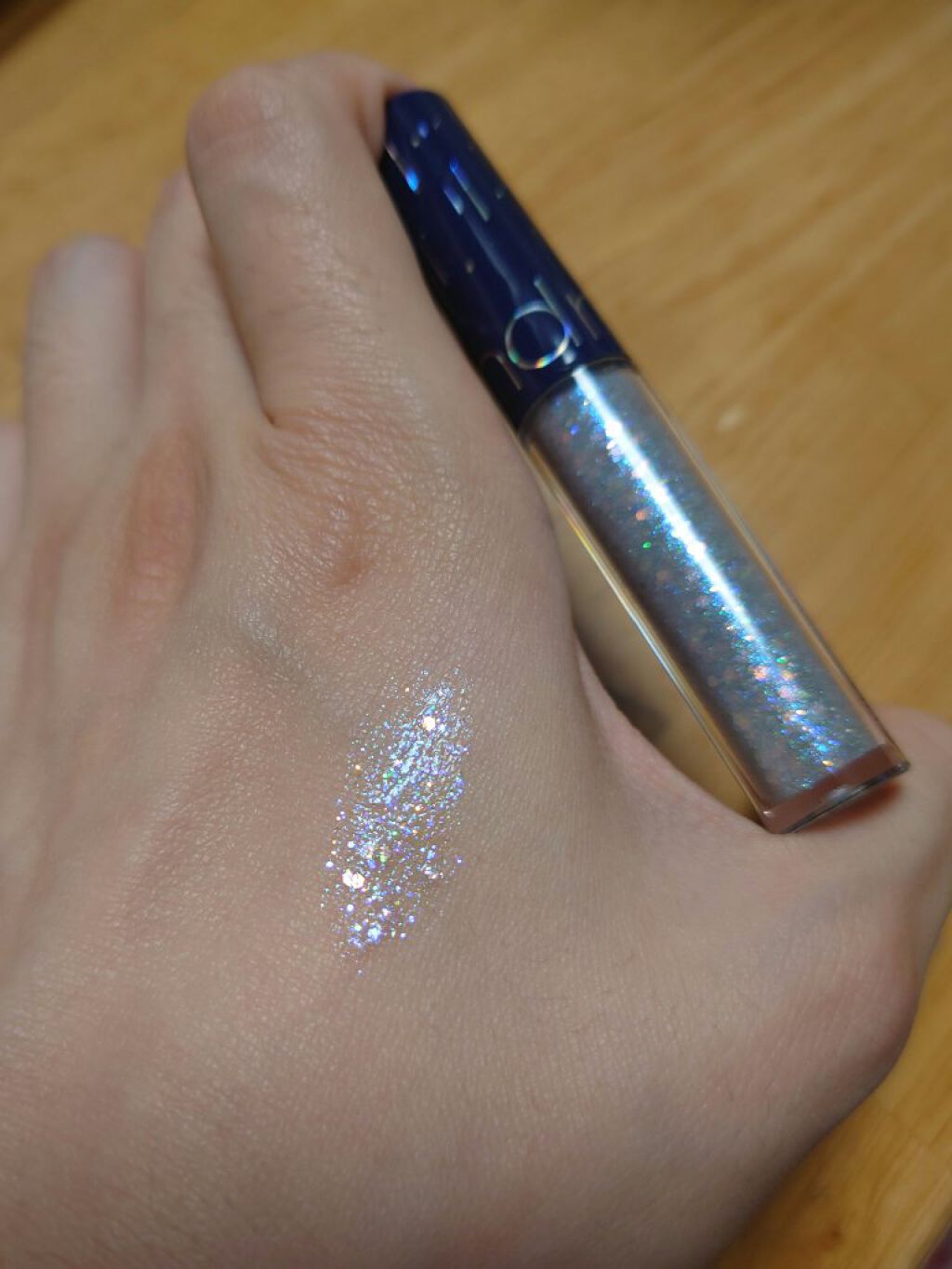 リキッド グリッター シャドウ/rom&nd/グリッターを使ったクチコミ（2枚目）