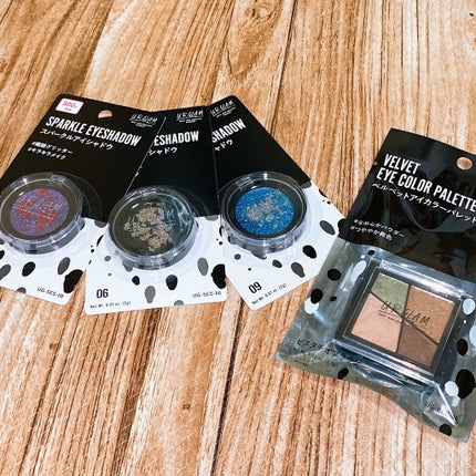 UR GLAM VELVET EYE COLOR PALETTE/U R GLAM/アイシャドウパレットを使ったクチコミ(1枚目)