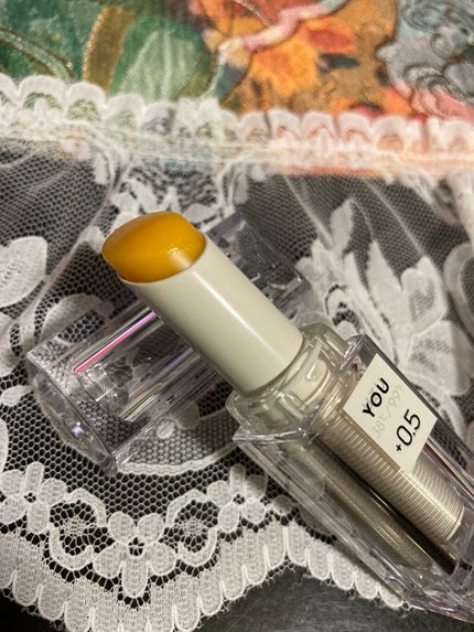 38℃/99℉ LIPSTICK  <YOU> +0.5 CLEAR/UZU BY FLOWFUSHI/口紅を使ったクチコミ(2枚目)