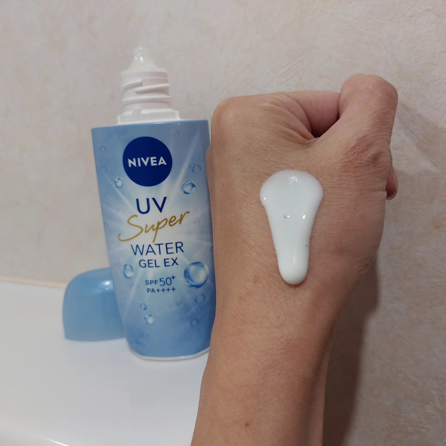 ニベアUV ウォータージェルEX/ニベア/日焼け止めジェルを使ったクチコミ（2枚目）
