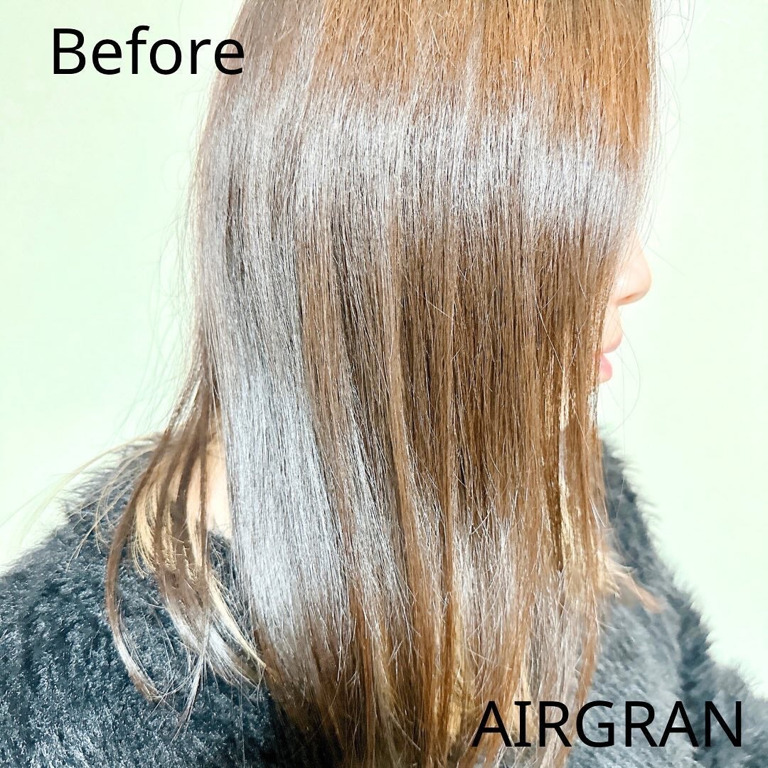 ナチュラルストレートシャンプー&トリートメント/AIRGRAN/市販シャンプーを使ったクチコミ(4枚目)