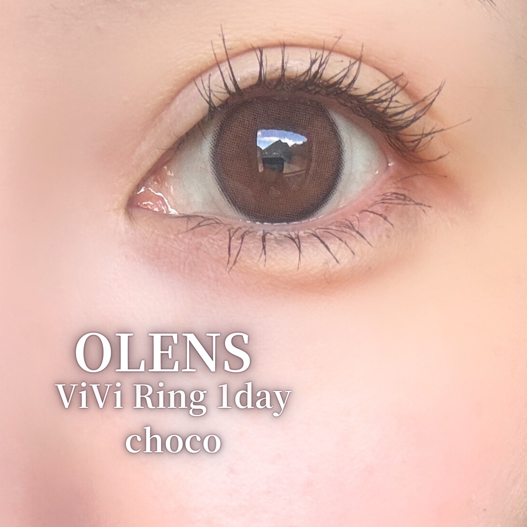 ViVi Ring 1day/OLENS/ワンデー（１DAY）カラコンを使ったクチコミ（3枚目）
