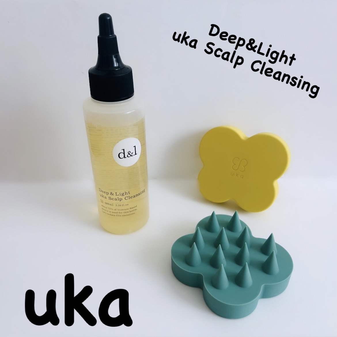 ウカスカルプクレンジング ディープ＆ライト/uka/頭皮クレンジングを使ったクチコミ（1枚目）
