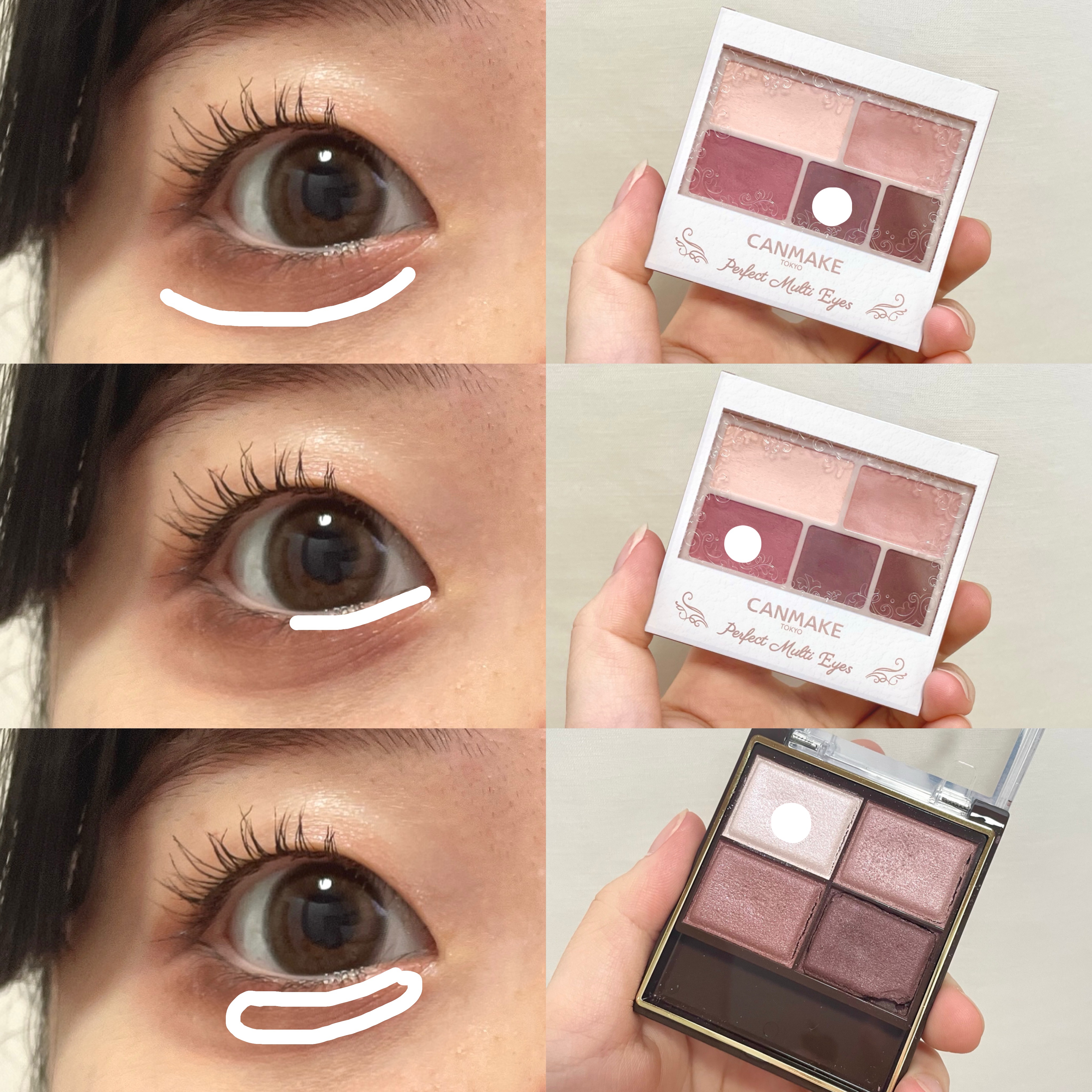 メタルックマスカラ/キャンメイク/マスカラを使ったクチコミ（3枚目）