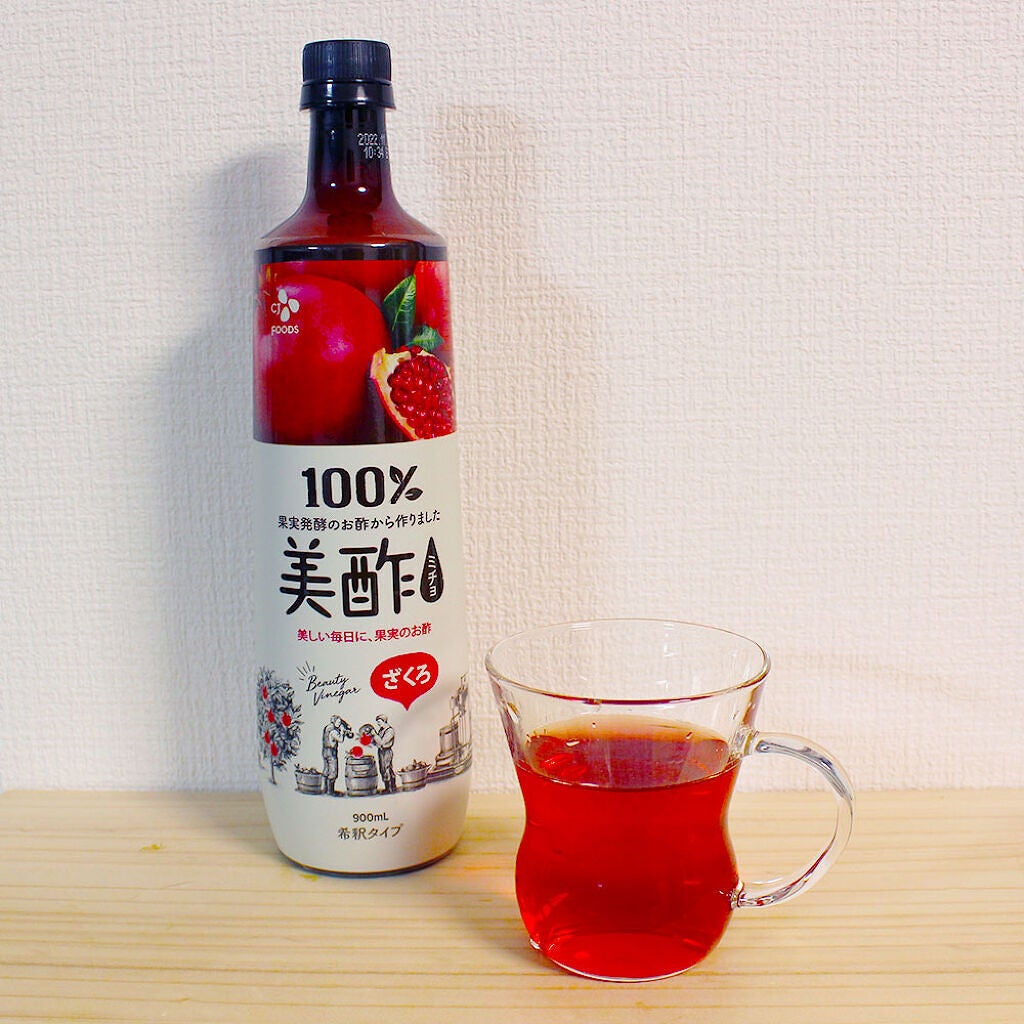 美酢 (希釈タイプ)/美酢(ミチョ)/その他飲むお酢を使ったクチコミ(1枚目)