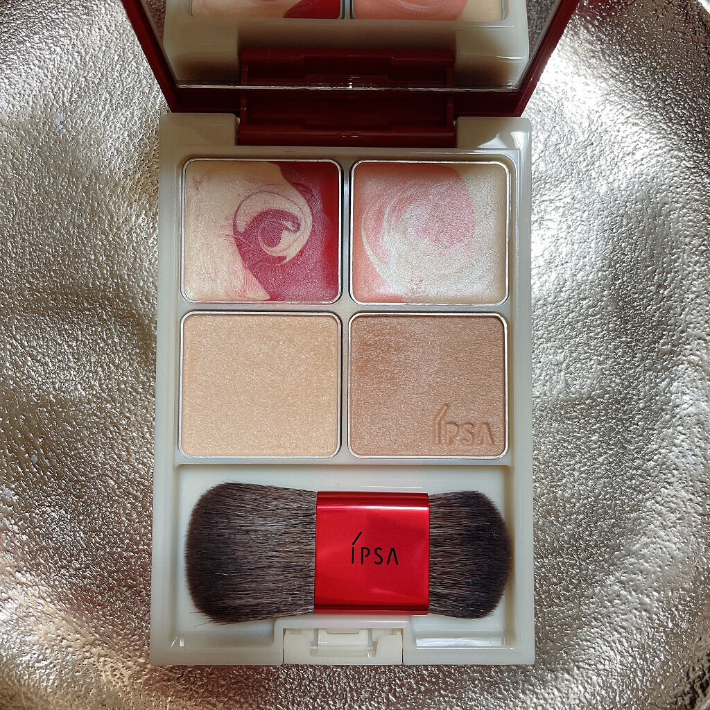 デザイニング フェイスカラーパレット/IPSA/プレストパウダーを使ったクチコミ（2枚目）