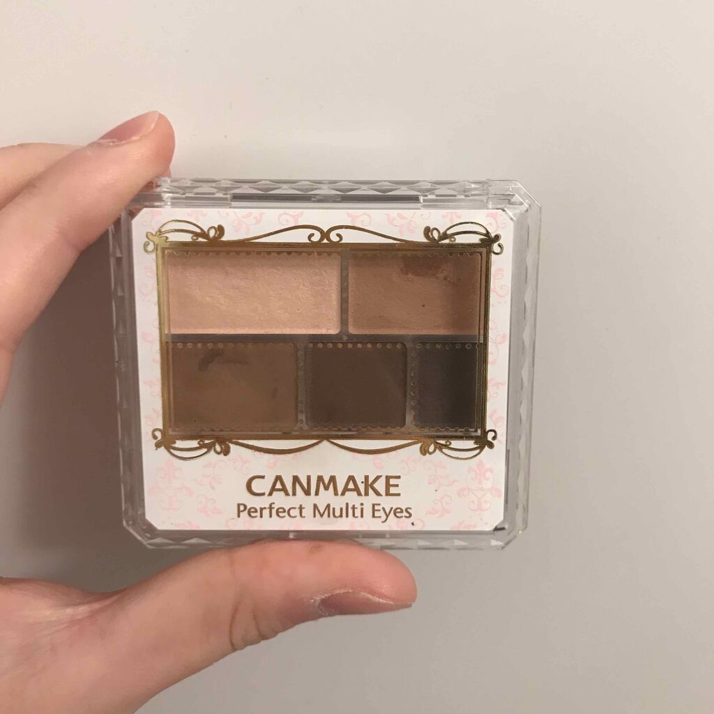 パーフェクトマルチアイズ/キャンメイク/アイシャドウパレットを使ったクチコミ(1枚目)
