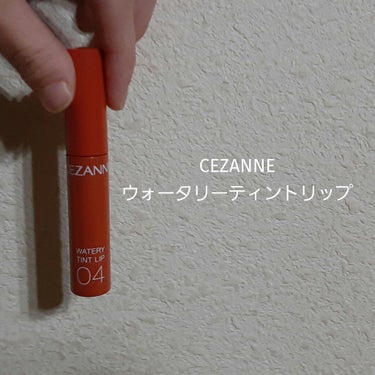 ウォータリーティントリップ/CEZANNE/口紅を使ったクチコミ（1枚目）