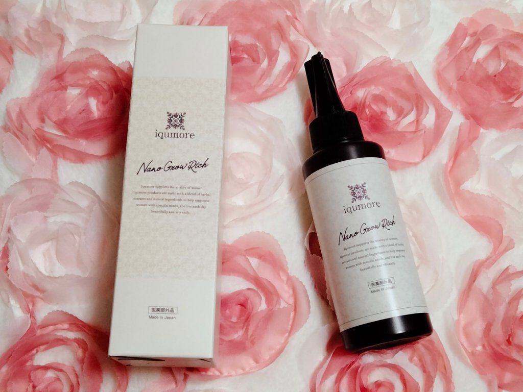 ナノグロウリッチ/iqumore/頭皮ローションを使ったクチコミ（3枚目）