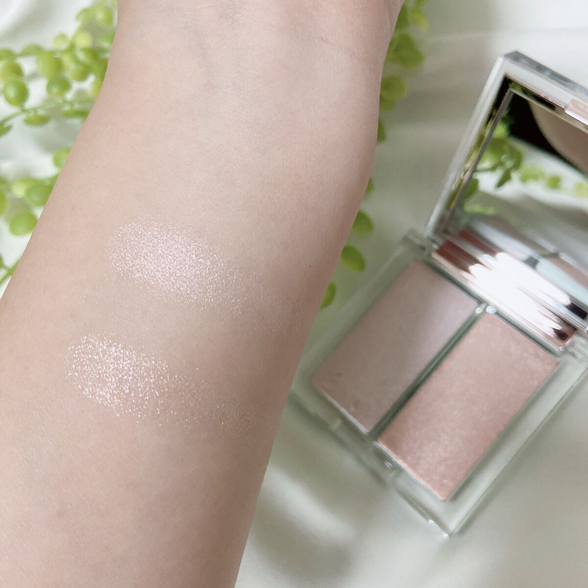 プリズムハイライターデュオ/CLIO/パウダーハイライトを使ったクチコミ（3枚目）