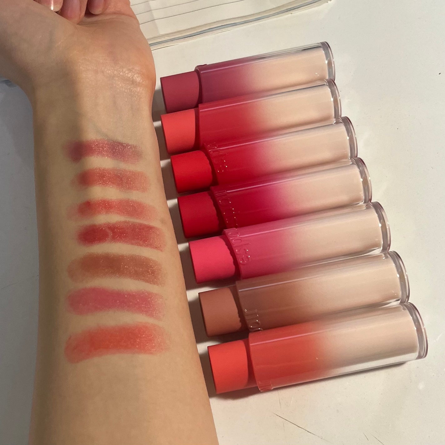 ノーウェアリップスティック バーミンググロー/espoir/口紅を使ったクチコミ(5枚目)