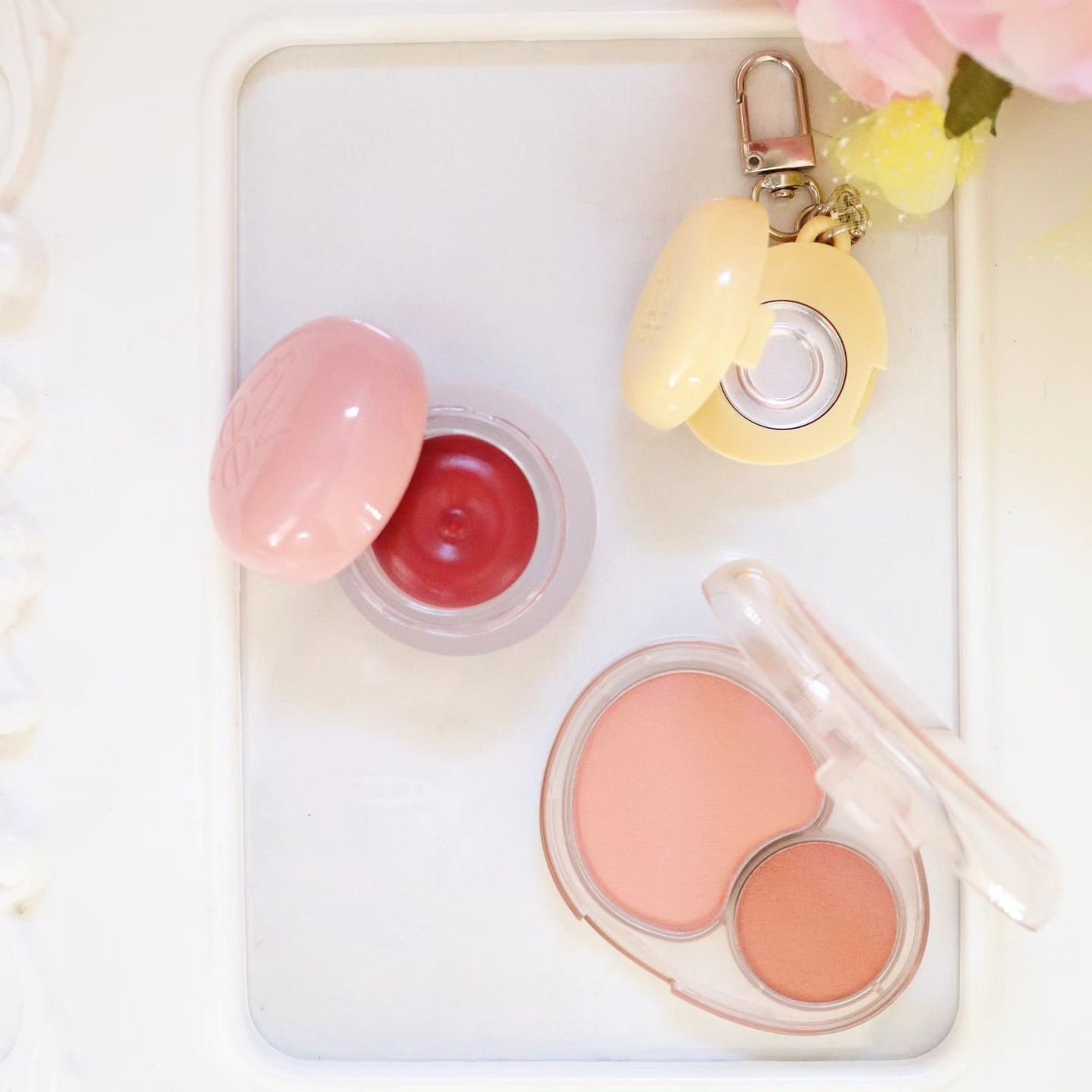 リップアンドチーク ブラーリープリンポット/fwee/口紅を使ったクチコミ(2枚目)