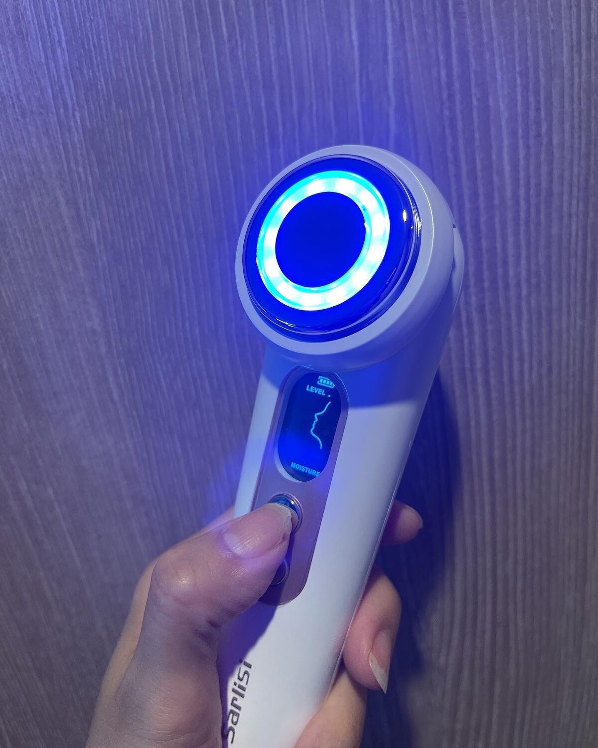 超音波美顔器 光エステ イオン導入導出 クレンジング フェイスケア/Sarlisi/美顔器・マッサージを使ったクチコミ（3枚目）