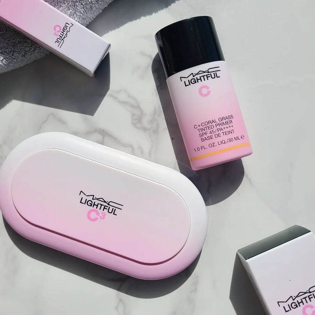 ライトフル Ｃ＋ティンティッド プライマーSPF45(PA++++)/M・A・C/化粧下地を使ったクチコミ（1枚目）