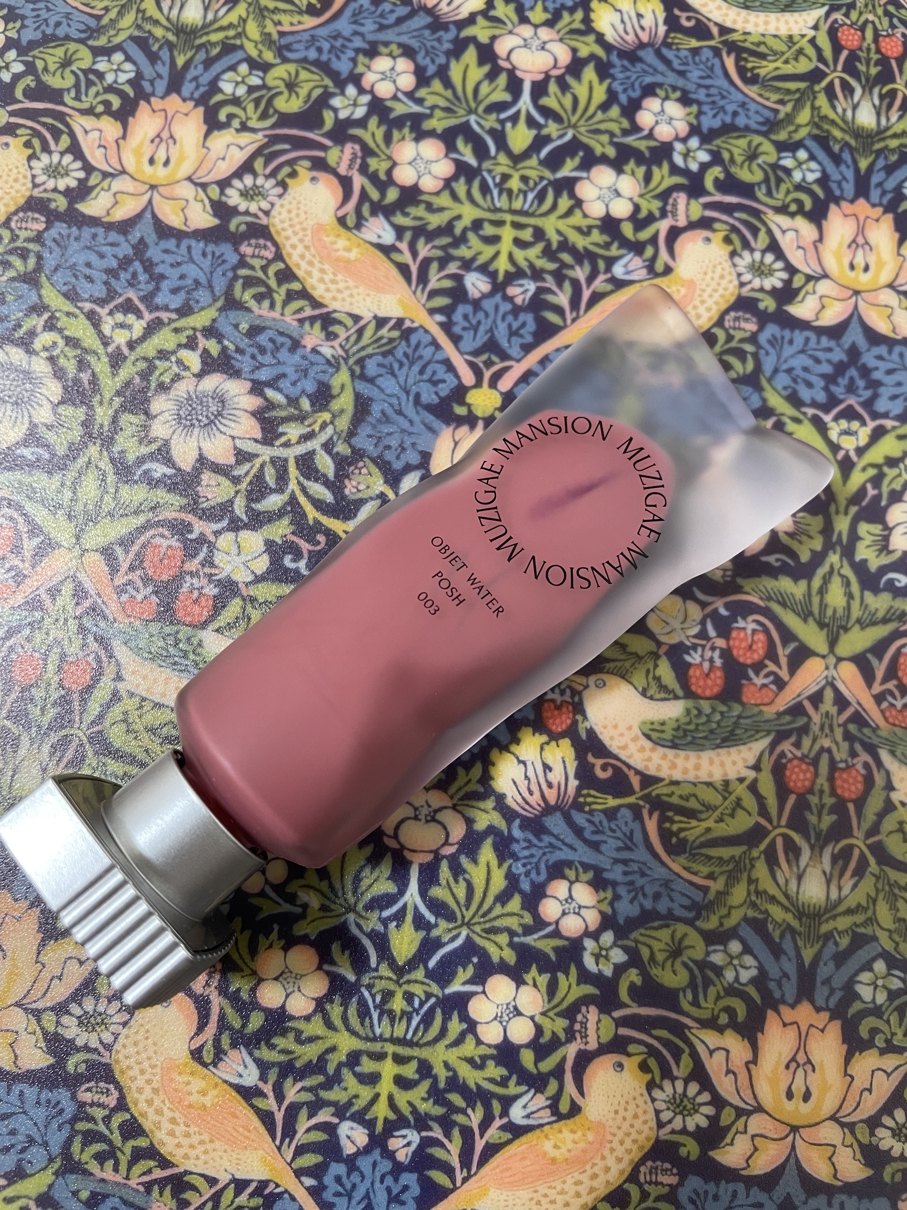オブジェウォーター 003 Posh/MUZIGAE MANSION/口紅を使ったクチコミ（1枚目）