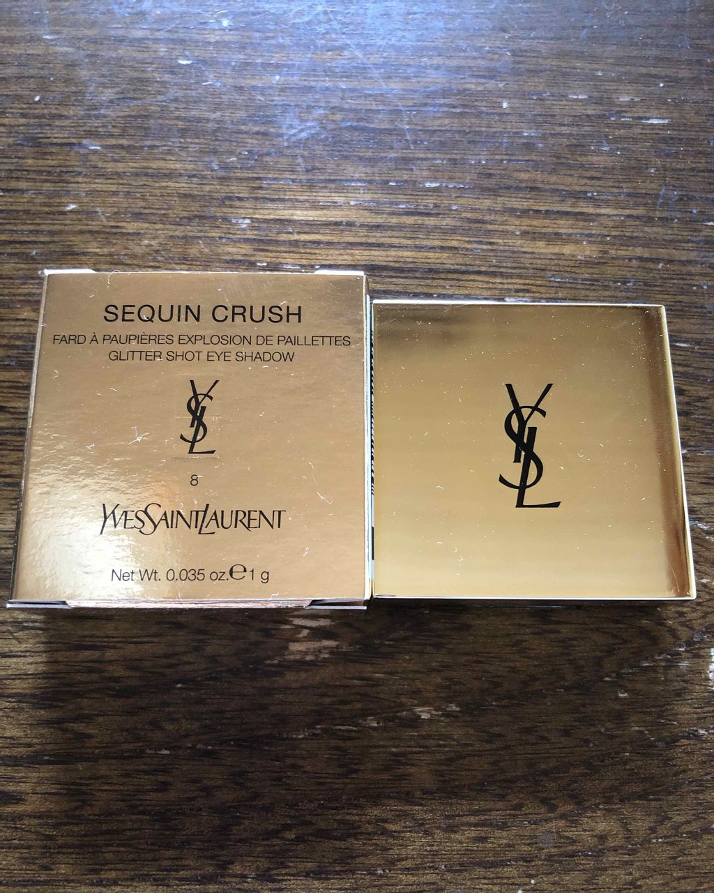 シークインクラッシュ/YVES SAINT LAURENT BEAUTE/単色アイシャドウを使ったクチコミ(1枚目)
