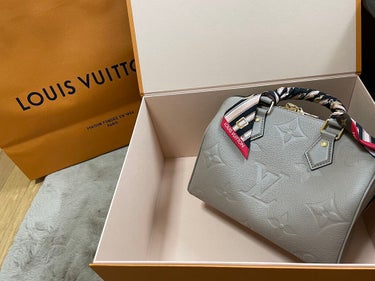 ルイ・ヴィトン SPELL ON YOU (スペル オン ユー)のクチコミ「誰もが欲しくなるブランドバッグ👜

■ LOUIS VUITTON 
品名   スピーディ・バ.....」（2枚目）