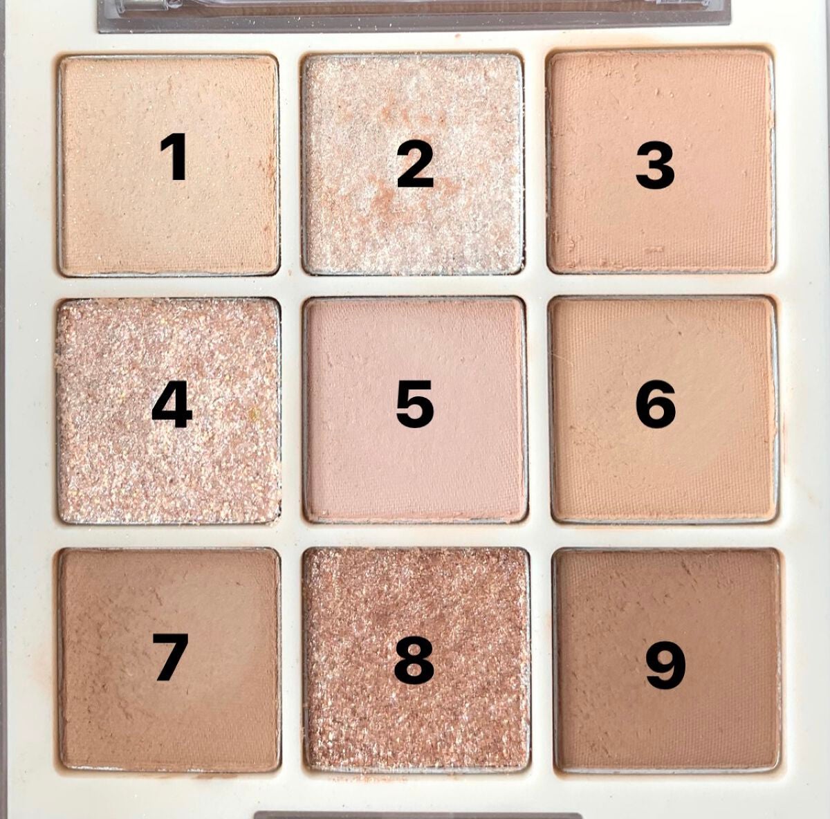 シャドウパレット/dasique/アイシャドウパレットを使ったクチコミ(2枚目)