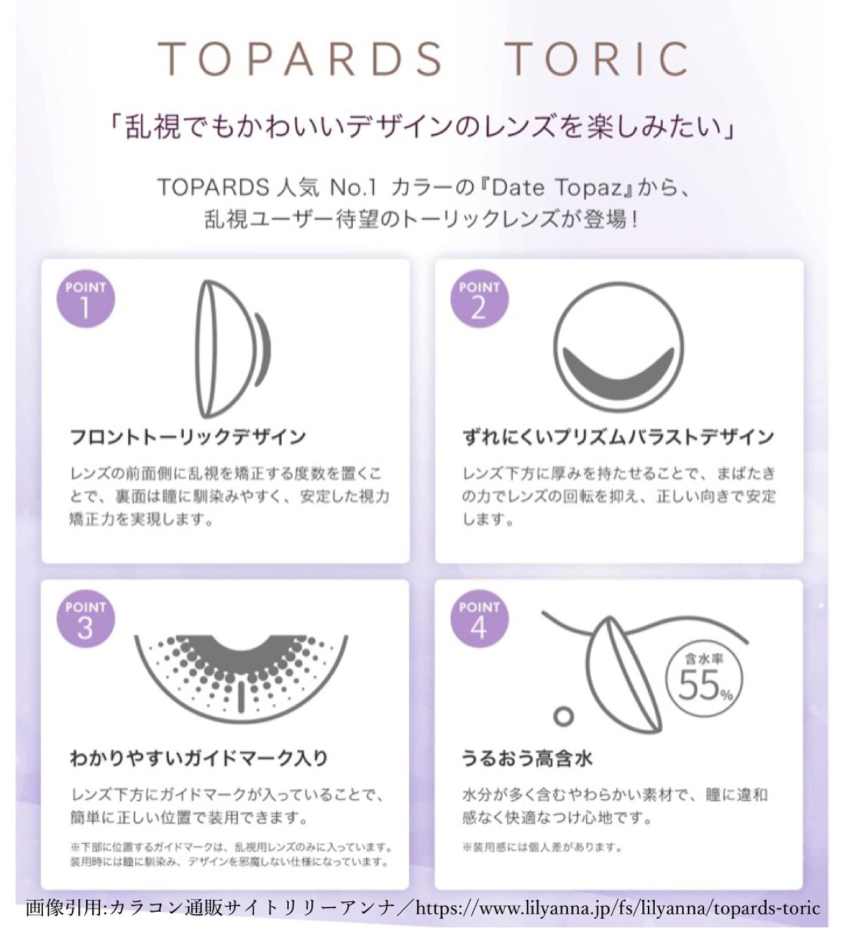 TOPARDS 1day/TOPARDS/ワンデー（１DAY）カラコンを使ったクチコミ（2枚目）