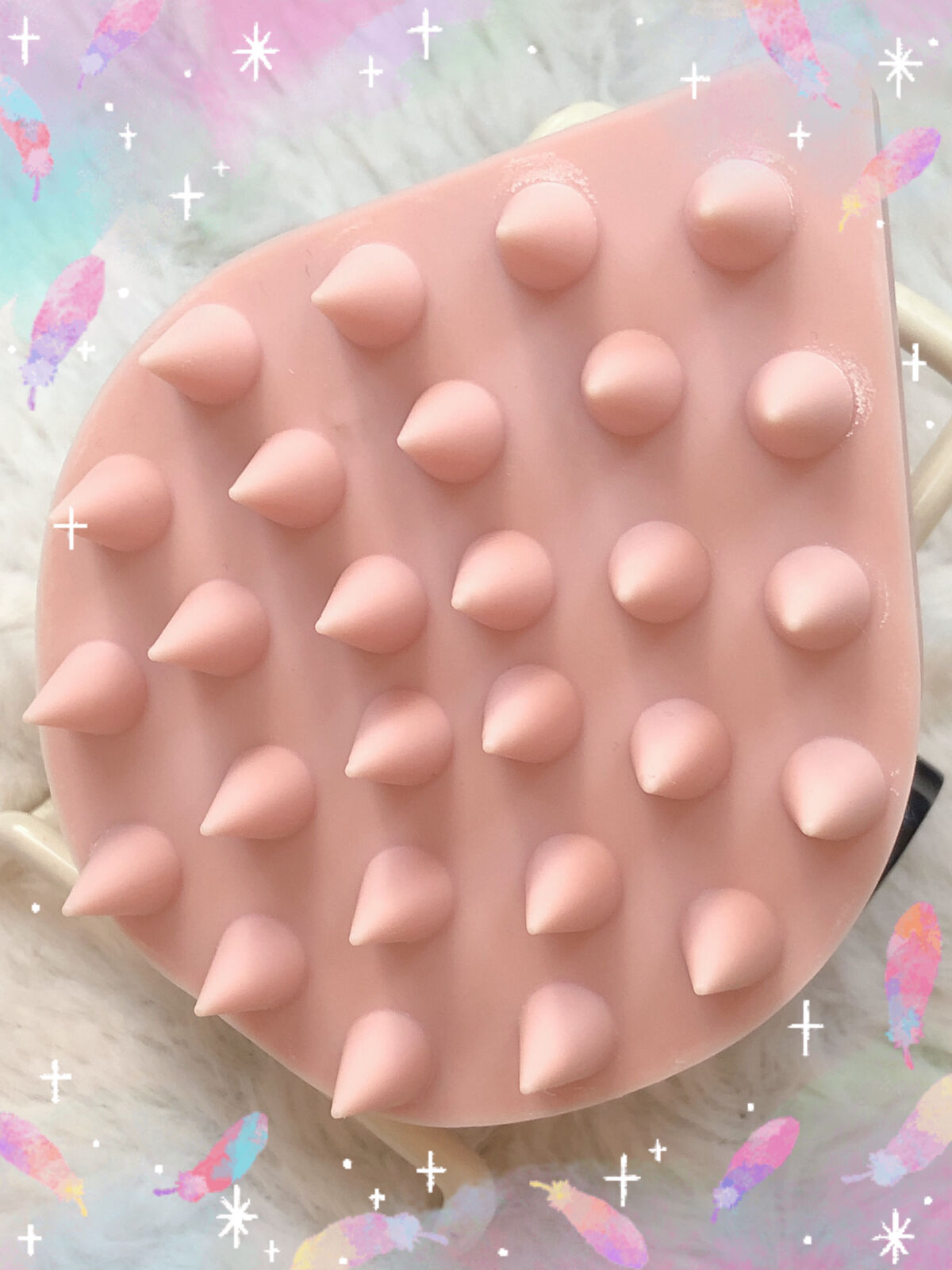 リラクシングマッサージブラシ/エトヴォス/スカルプブラシを使ったクチコミ（2枚目）