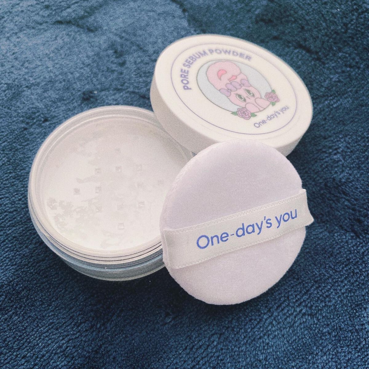 ポアセバムパウダー/One-day's you/ルースパウダーを使ったクチコミ(3枚目)