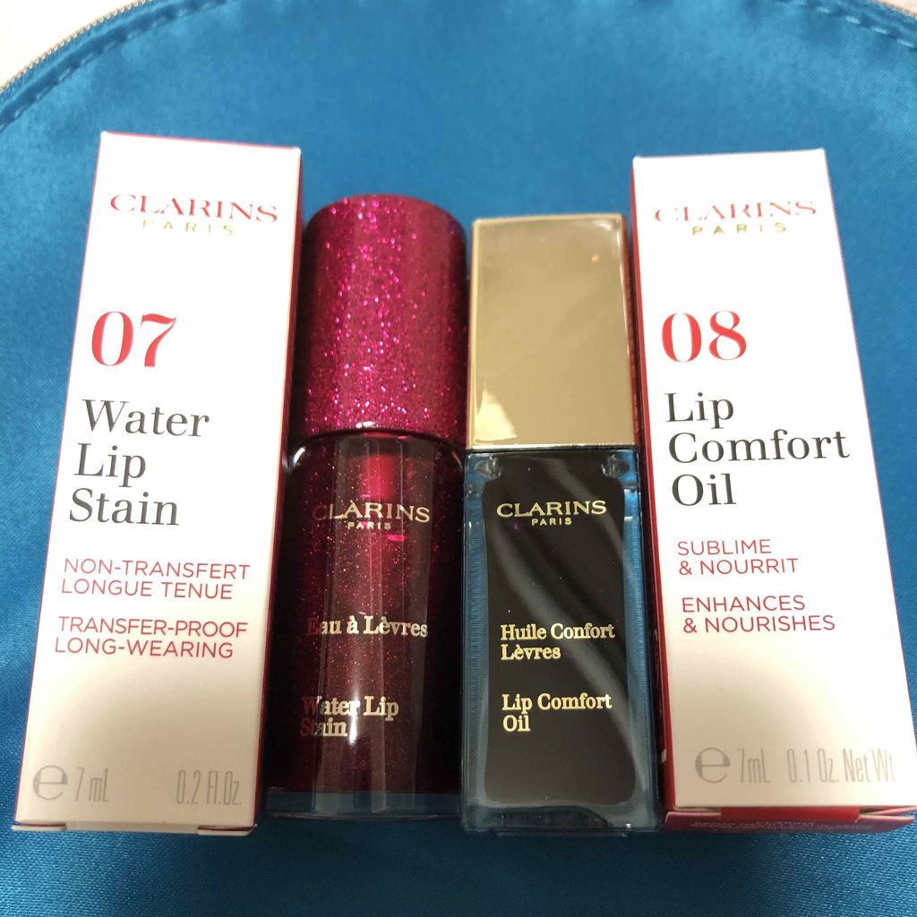 ウォーターリップ ステイン/CLARINS/リップグロスを使ったクチコミ（1枚目）