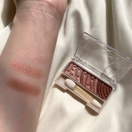 トーンアップアイシャドウ/CEZANNE/アイシャドウパレットを使ったクチコミ(3枚目)