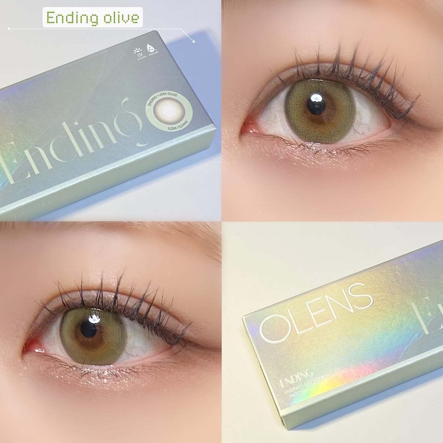 Ending 1day/OLENS/ワンデー(1DAY)カラコンを使ったクチコミ(3枚目)