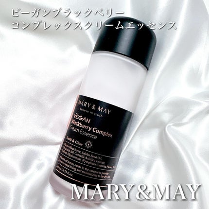ヴィーガンブラックベリー コンプレックスクリームエッセンス/MARY&MAY/化粧水を使ったクチコミ(1枚目)