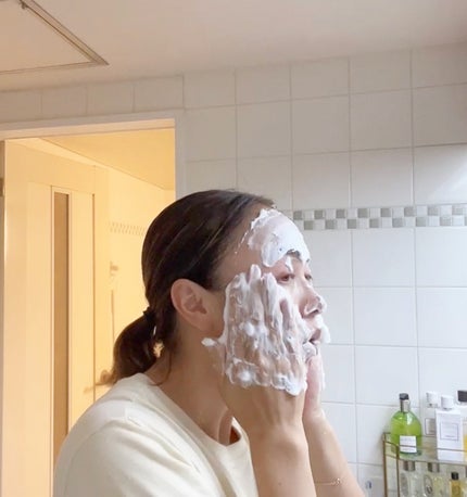 ミルクシスルリペアシカフォームクレンザー プラス/BANOBAGI/洗顔フォームを使ったクチコミ(4枚目)
