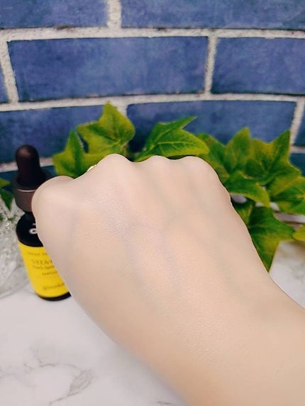 グリーンタンジェリンビタC27ダークスポットケアアンプル/goodal/美容液を使ったクチコミ(4枚目)